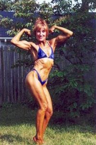 Bodybuilder Anne Bolin