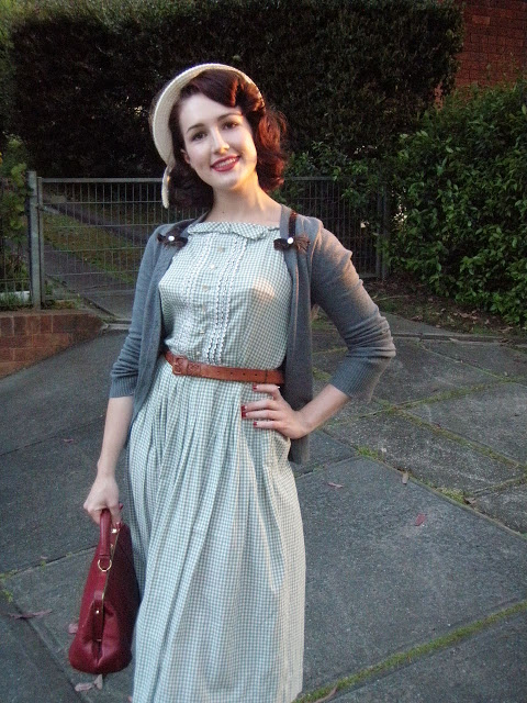 Vintage gingam dress - Transgender Forum : Transgender Forum