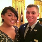 Airman Ireland and his date.