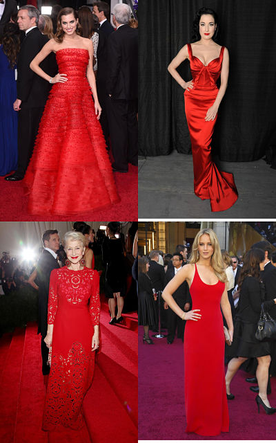 selection of beautiful red gowns1