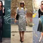 sequin skirts-different lengths and styles