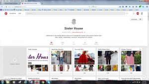 sisterhouse pinterest boards