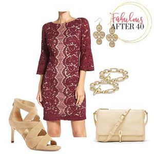 wine-lace-dress-bell-sleeves