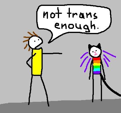 not trans enough